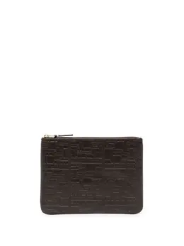 Comme Des Garçons Wallet: Коричневый кошелёк 