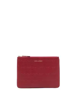 Comme Des Garçons Wallet: Красный кошелёк 