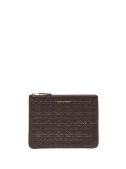 Comme Des Garçons Wallet: Коричневый кошелёк 