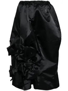 Comme Des Garçons: Юбка с бантом 