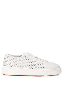 SANTONI: Белые кеды 