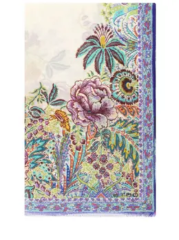 ETRO: Шарф с принтом 
