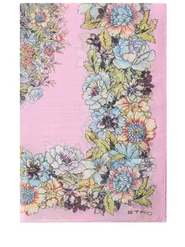 ETRO: Розовый шарф 