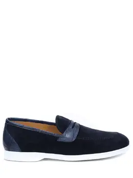 KITON: Синие туфли 