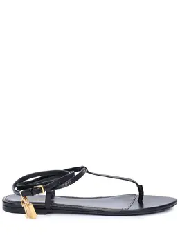 TOM FORD: Чёрные сандалии 