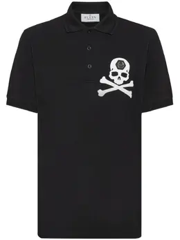 Philipp Plein: Поло с принтом 