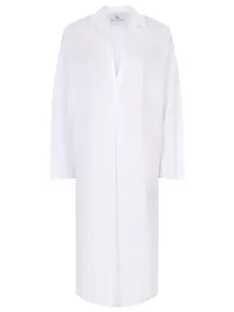 HOLY CAFTAN: Льняное платье 
