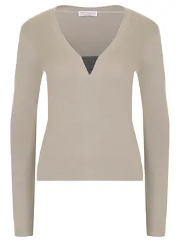 BRUNELLO CUCINELLI: Хлопковая футболка 