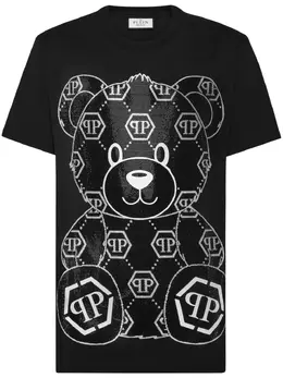 Philipp Plein: Хлопковая рубашка  Teddy Bear
