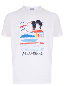 PAUL & SHARK: Хлопковая футболка 