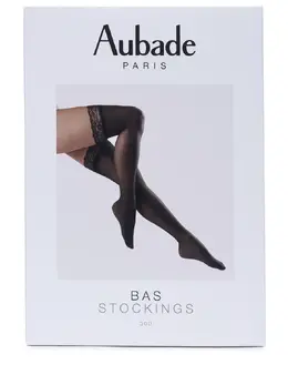 AUBADE: Чёрные чулки 