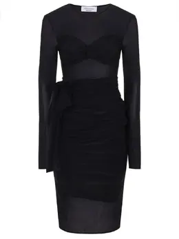 BLUMARINE: Однотонное платье 