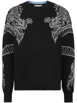 Philipp Plein: Чёрный свитер 