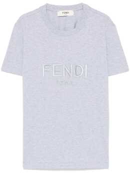 FENDI: Хлопковая футболка 