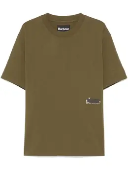 Barbour: Светлая футболка 