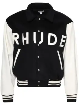 RHUDE: Чёрная куртка 
