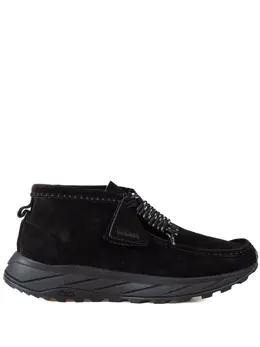 Clarks Originals: Чёрные ботинки 