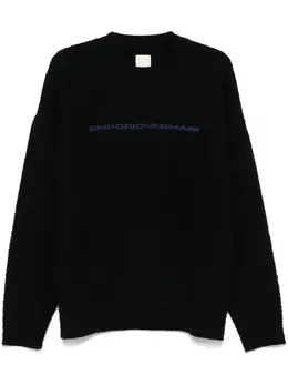 Emporio Armani: Свитер с принтом 