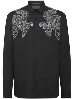 Philipp Plein: Чёрная рубашка  Sugar Daddy