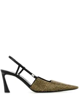 Saint Laurent: Чёрные туфли 