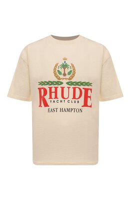 Rhude: Хлопковая футболка 