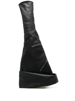 Rick Owens: Чёрные ботинки 