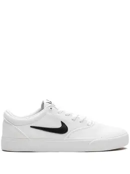 Nike: Белые кроссовки 
