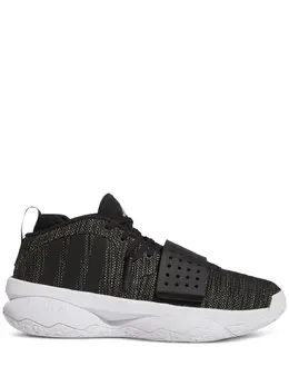 adidas: Чёрные кроссовки  Dame