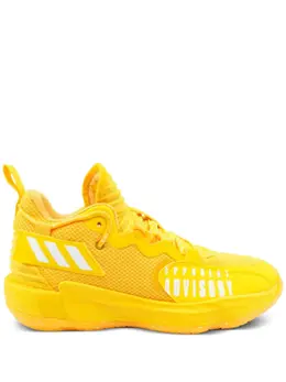 adidas: Жёлтые кроссовки  Dame 7