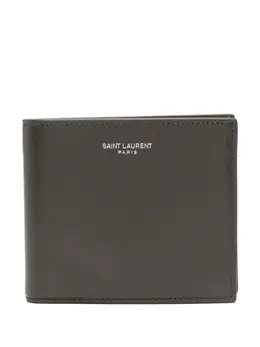 Saint Laurent: Коричневый кошелёк 