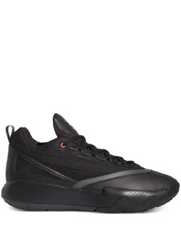 adidas: Чёрные кроссовки  Dame