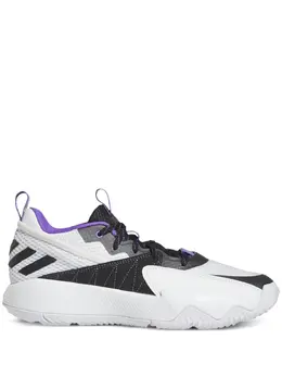 adidas: Белые кроссовки  Dame