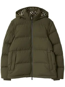 Burberry: Зелёная куртка 