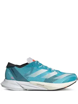 adidas: Голубые кроссовки  Adizero Adios