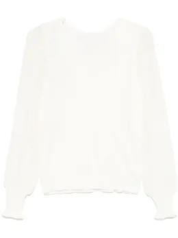 TWINSET: Белый свитер 