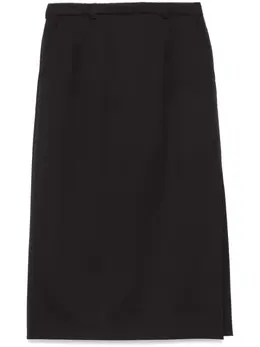 Dolce & Gabbana: Юбка из шерсти 
