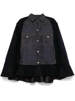 sacai: Джинсовый плащ 