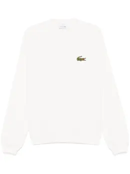 Lacoste: Белый свитшот 