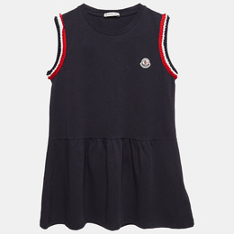 Moncler: Синий топ 