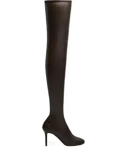 Courrèges: Коричневые ботинки 