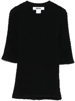 DKNY: Чёрная футболка 