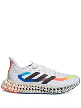 adidas: Белые кроссовки 