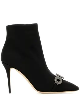 Manolo Blahnik: Чёрные ботинки 