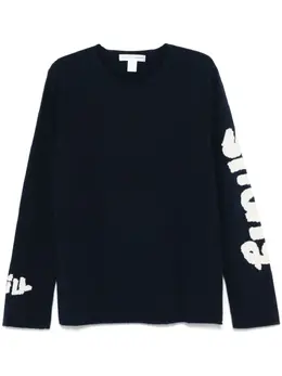 Comme Des Garçons Shirt: Трикотажный свитер 