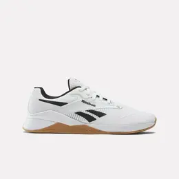 Reebok: Белые кроссовки  Nano
