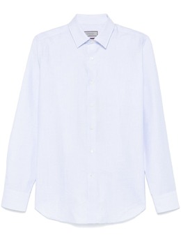 Canali: Рубашка в полоску 