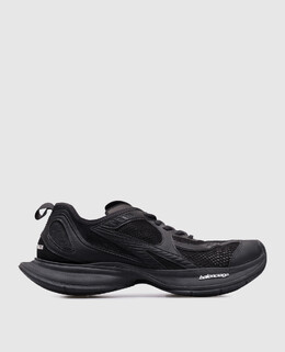 Balenciaga: Чёрные кроссовки 