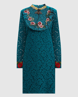 Gucci: Зелені сукні 