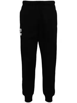 AAPE BY *A BATHING APE®: Чёрные брюки 