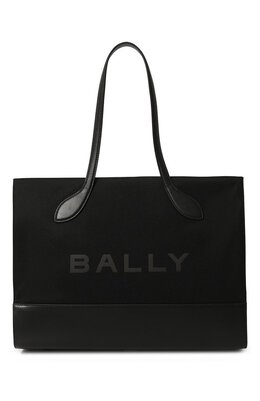 Bally: Чёрная сумка 